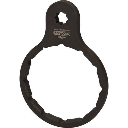 KS Tools 460.4300 Kraftstofffilter-Schlüssel Ø 100 mm / 12 Rillen für Fuso
