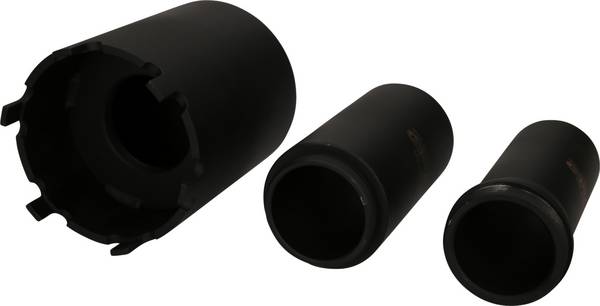 Nutmuttern-Schlüssel-Satz mit 2 Führungsrohren für MAN, Ø 102 mm , 3-tlg KS Tools 460.5360