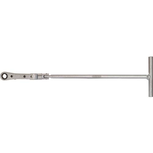 KS Tools 500.7340 Glühkerzen-T-Griff-Ringratschen-Hubknarre, 8mm