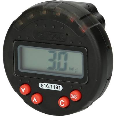 KS Tools 516.1191 Digitaler Drehwinkelmesser mit Magnet, Ø 55,0 mm