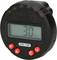 Digitaler Rundzähler mit schwarzem Gehäuse und rotem Knopf, zeigt '3.0' auf dem Display an.