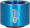 Blauer Zylinderadapter mit der Aufschrift 'www.kstools.com KS TOOLS 550.1331'. Werkstattwerkzeug.