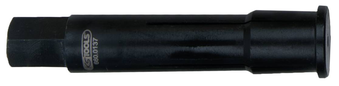 Ein schwarzer Steckschlüssel aus Metall mit der Aufschrift 'STOOLS 00.0017', häufig in der Fahrzeugwartung verwendet.