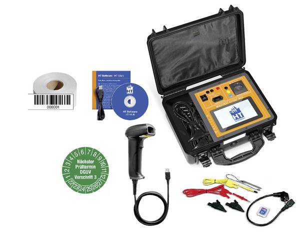 HT Instruments Multitest HT700+ RCD Set Gerätetester kalibriert (ISO)