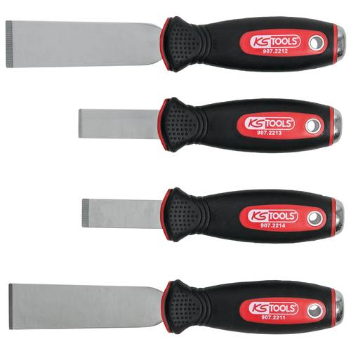 Thumbnail - EDELSTAHL Schabmeißel-Satz, 4-tlg KS Tools 907.2210