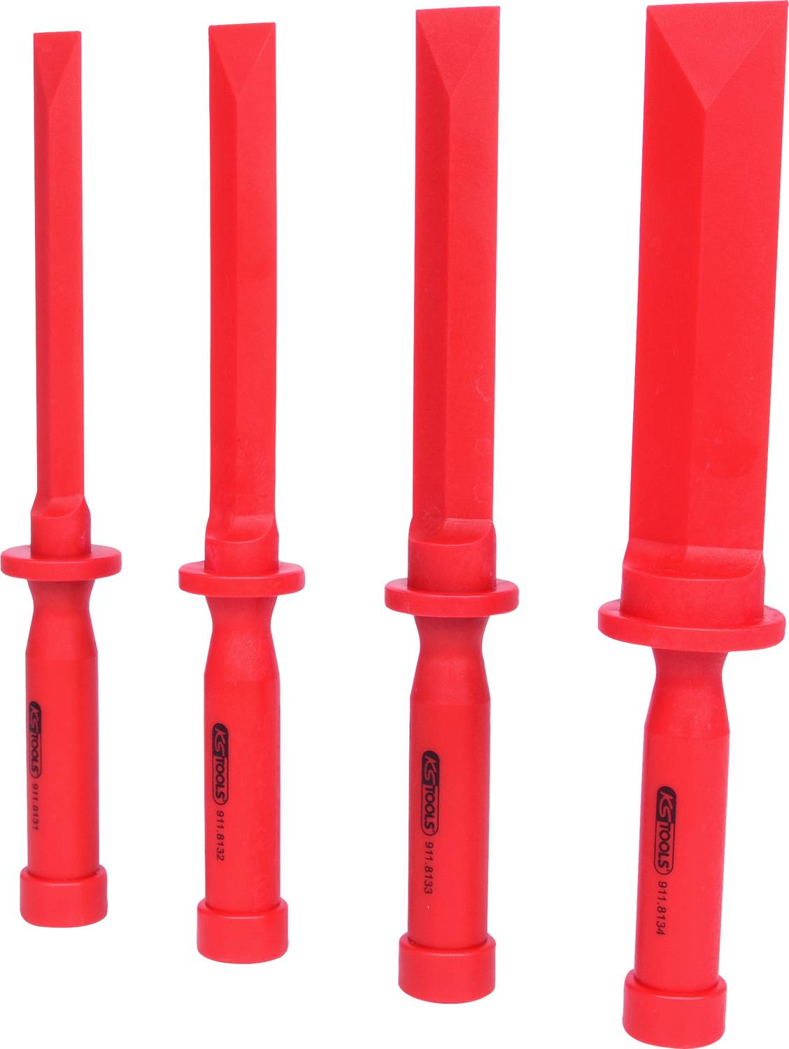 Schonmeißel-Satz, 4-tlg, 19-38mm KS Tools 911.8130