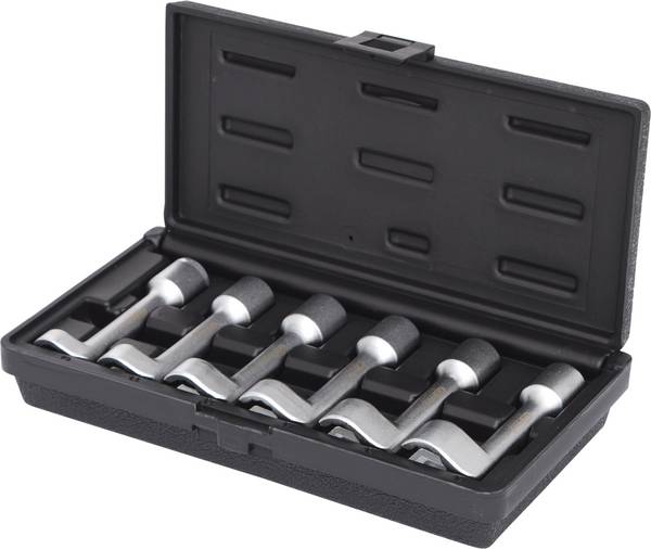 KS Tools 913.1210 1/2" Offener Ring-Steckschlüssel-Satz, 6-tlg