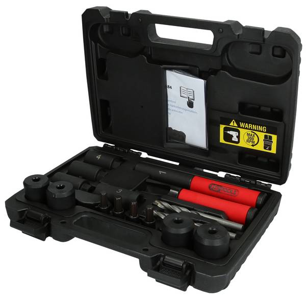 Felgenschloss-Ausbohr-Satz, 16-tlg KS Tools 913.1484