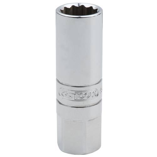 Thumbnail - KS Tools 918.3990 3/8 CHROMEplus® Spezial-Zündkerzen-Stecknuss, dünnwandig, 14mm