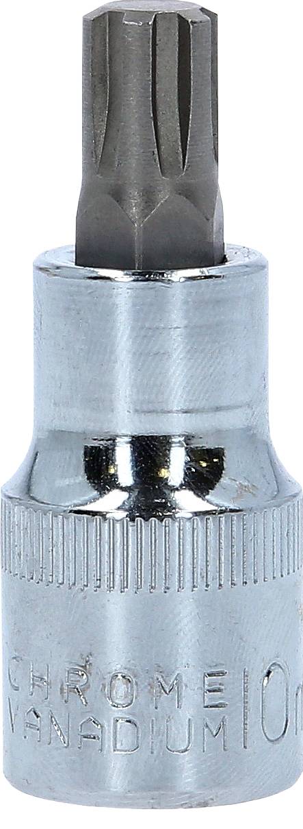 Torx-Bit-Aufsatz aus Chrom-Vanadium-Stahl.