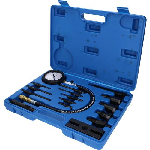 Thumbnail - Brilliant Tools BT581000 Kompressionstester-Satz für Diesel Motoren, 18-tlg