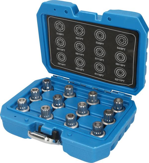 Felgenschloss-Sortiment für VW, 12-tlg Brilliant Tools BT691190