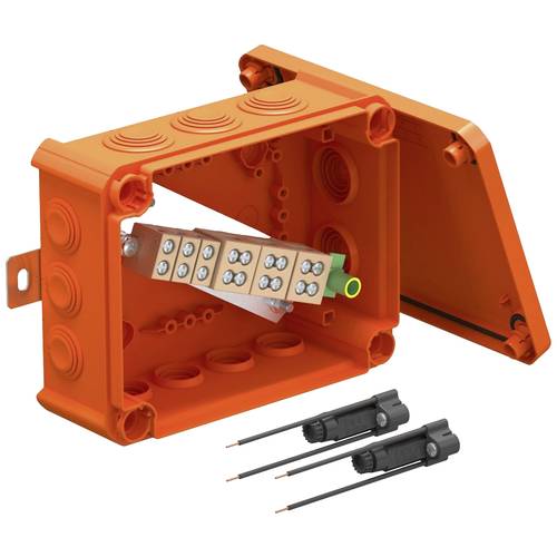 OBO Bettermann 7205760 Abzweigkasten mit Schraubklemmen, halogenfrei (L x B) 190 mm x 150 mm 1 St.