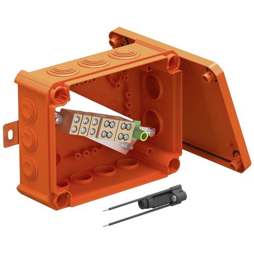 OBO Bettermann 7205754 Abzweigkasten mit Schraubklemmen, halogenfrei (L x B) 190 mm x 150 mm 1 St.