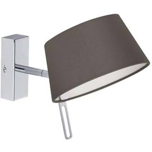 Brumberg 58131150 58131150 Wandleuchte G9 48 W Hochvolt-Halogenlampe Nickel