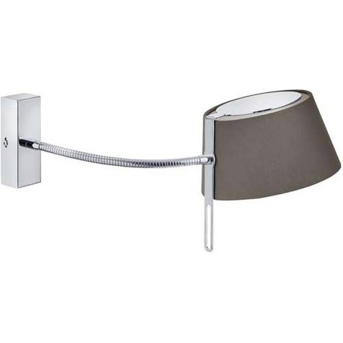 Brumberg 58132150 58132150 Wandleuchte 48 W Hochvolt-Halogenlampe Nickel