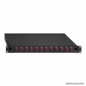 Rutenbeck 6 x SC-D OS2 blau LWL-Spleißbox 6 Port 1 HE