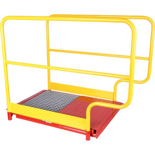 Thumbnail - KS Tools 460.5670 Universal Grubenbrück - bodeneben inklusive Sicherheitsgeländer