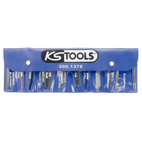 Thumbnail - KS Tools 500.1370 Radio-/Navigationssystem Demontage und Montage-Satz, 18-tlg