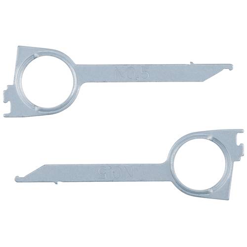 Thumbnail - KS Tools 500.1377 Radio-/Navigationsgerät Entriegelungswerkzeug Becker, 2-tlg