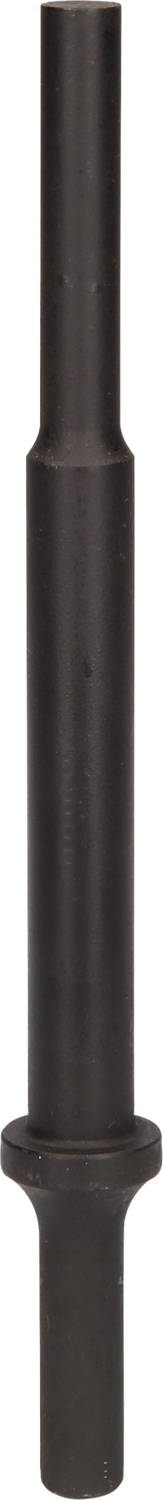 Schwarzer zylindrischer Metallstift, der als Verbinder oder Teil eines mechanischen Systems verwendet werden kann.