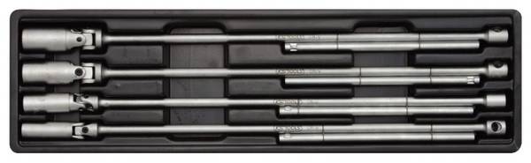 KS Tools 517.1130 T-Griff Zündkerzenschlüssel-Satz, 4-tlg, 14-21mm