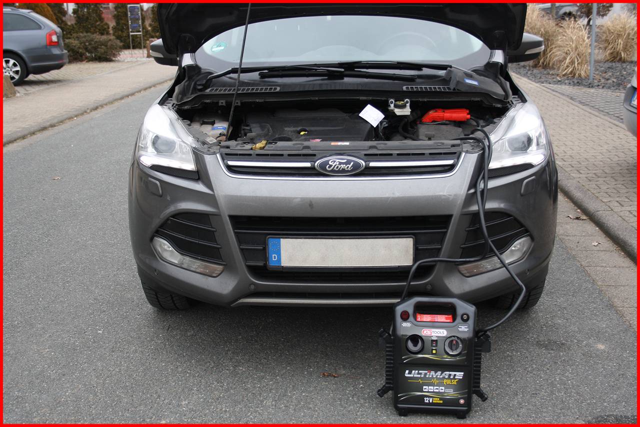 KS TOOLS 12 V Kondensator-Booster - mobiles Starthilfegerät 1800 A ( 550.1840 )-9