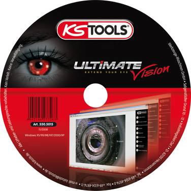 KS Tools 5505015 Vermessungs-Software Sonden-Ø 5.5 mm