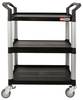 KS Tools 800.0020 Servicewagen Kunststoff Herstellerfarbe: Schwarz-Silber