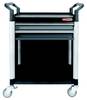 KS Tools 800.0031 Servicewagen Kunststoff Herstellerfarbe: Schwarz-Silber