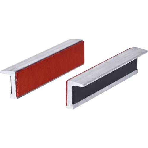 KS TOOLS Alu-Schraubstock-Schonbacken,Gummibesatz,140mm ( 914.0092 )