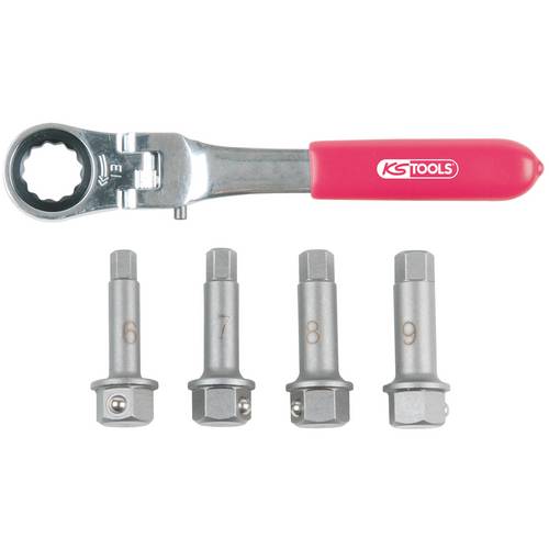 KS Tools 918.3500 1/2 Bremssattel Spezial-Steckschlüssel- Satz, 5-tlg