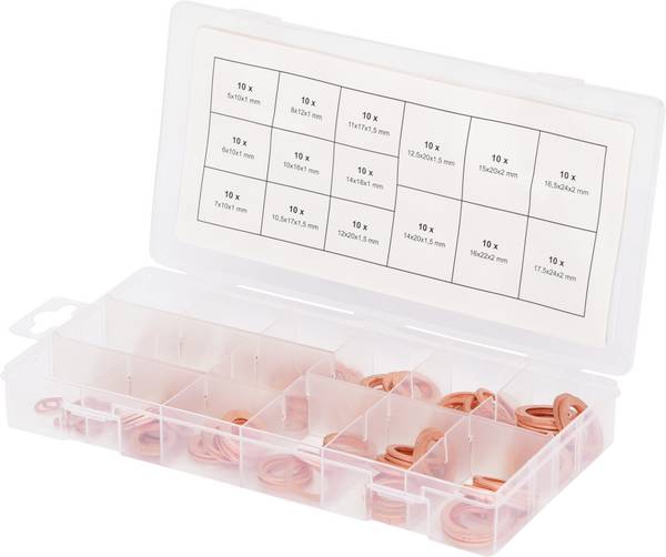 KS Tools 970.0040 Dichtungs-Sortiment Inhalt 150 Teile