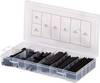 KS Tools 970.0230 Schrumpfschlauchsortiment Schwarz Schrumpfrate:2:1 127 Teile