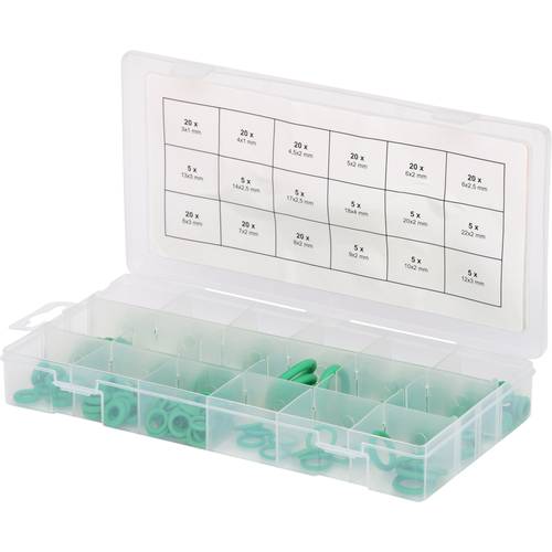 Sortiment O-Ringe, HNBR, Innen Ø 3-22mm, 225-tlg KS Tools 970.0260