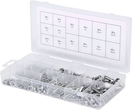 KS Tools  970.0510 Linsenkopfschrauben 475 Teile