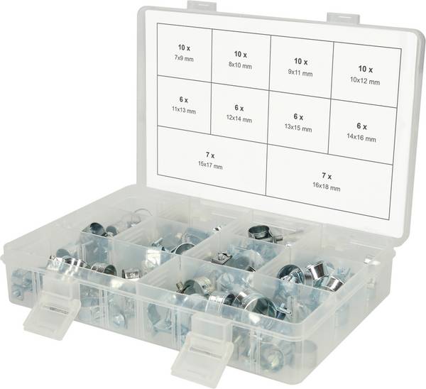 KS Tools 970.0770 Schlauchschelle 78 Teile