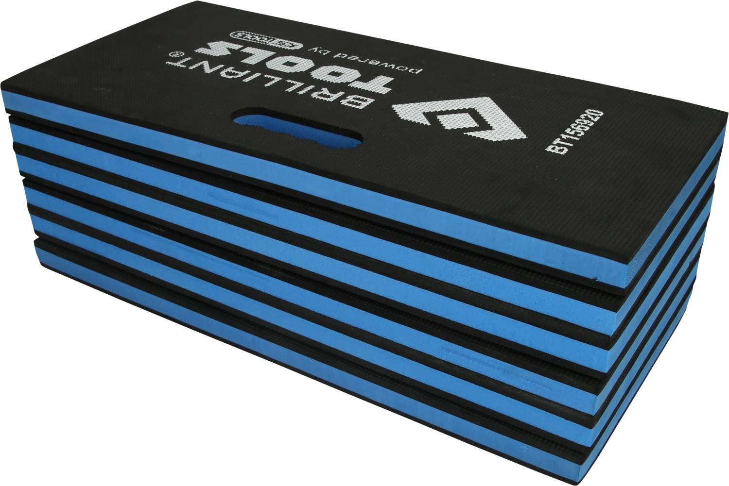 Brilliant Tools BT156920 Faltbare Mechaniker-Schutzmatte, 1200 x 400 x 23 mm-1