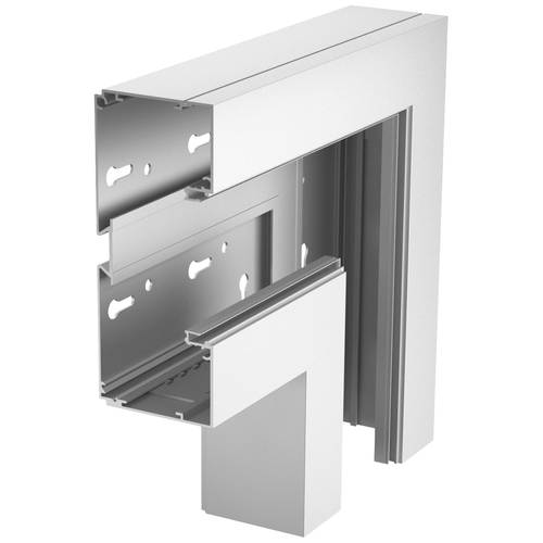 Rehau 6133288 Flachwinkel Flachwinkel (B x T) 270 mm x 70 mm 1 St. Silber