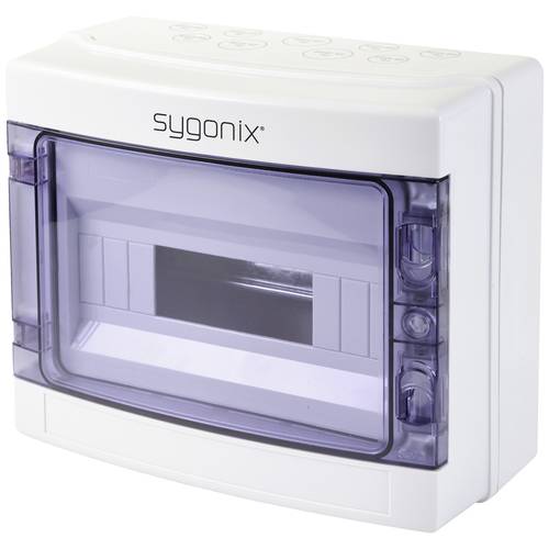 Sygonix SY-5491854 Kleinverteiler Oberflächenmontage Anzahl Teilungen = 12 Anzahl Reihen = 1 Inhalt 1 St.