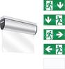 ESYLUX EN10031663 Fluchtweg-Notbeleuchtung Deckenmontage hoch, links, rechts, runter