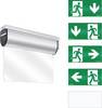ESYLUX EN10031687 Fluchtweg-Notbeleuchtung Wandauslegermontage hoch, links, rechts, runter