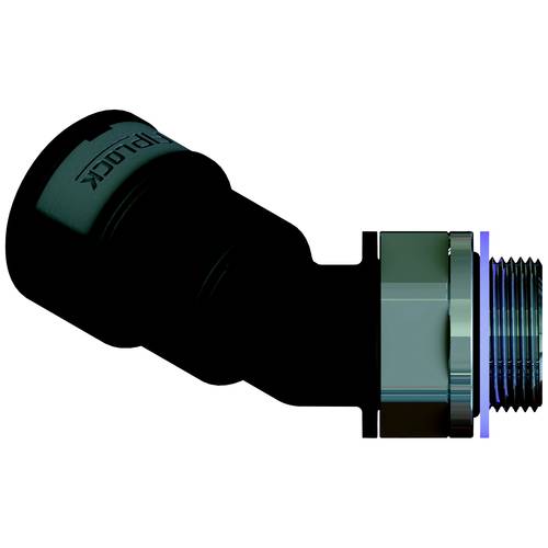 Fränkische Rohrwerke 4891032000 Verschraubung 94.1 mm Schwarz 6 St.