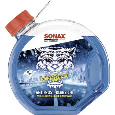 Sonax Scheibenfrostschutz WinterBeast AntiFrost &, Klarsicht, bis