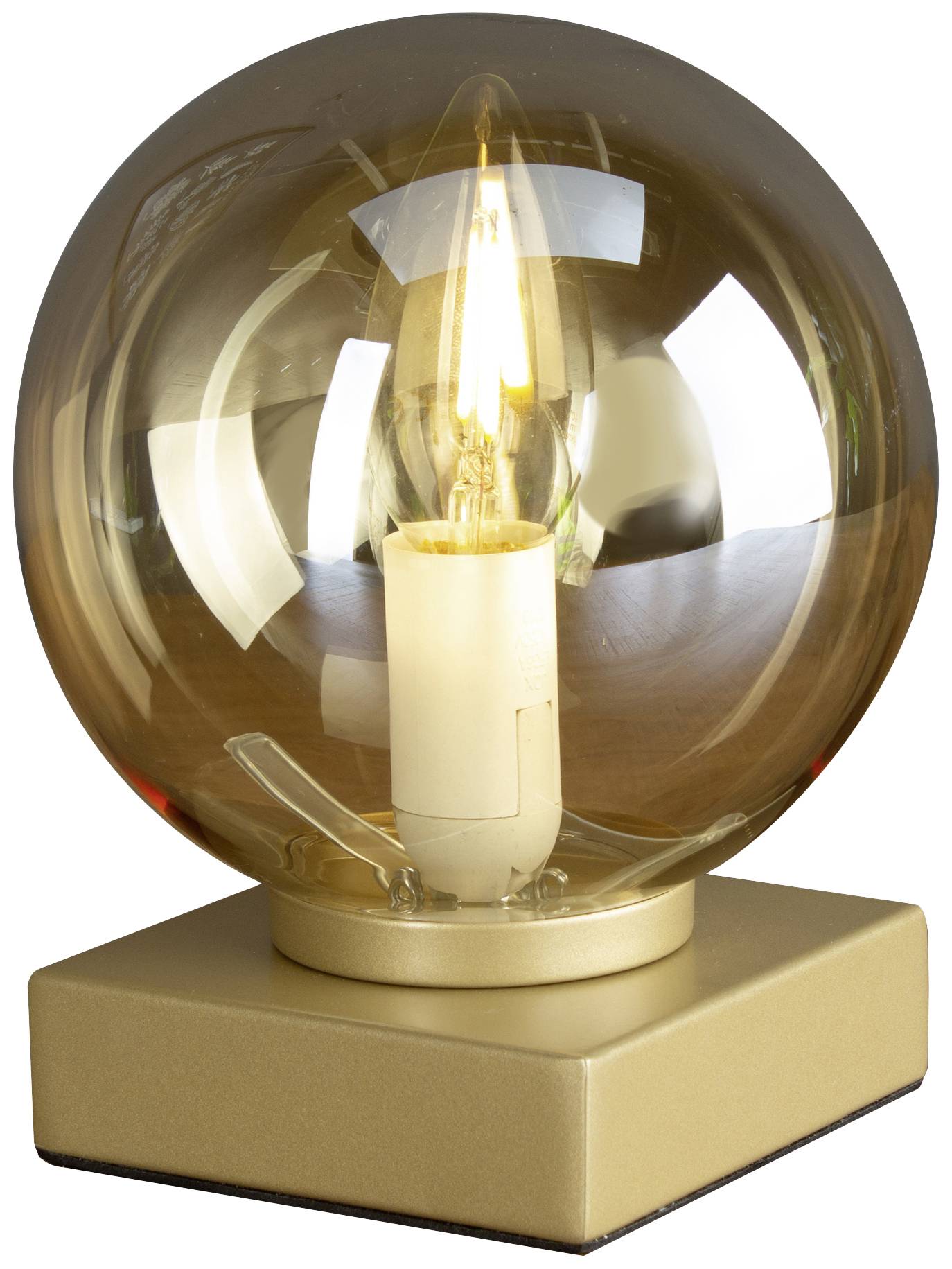 ECO-LIGHT PLUTO 9110-L1 GO Tischlampe E14 Gold