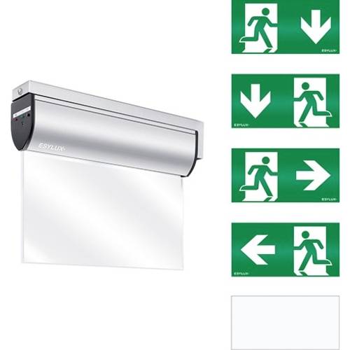 ESYLUX EN10031632 Fluchtweg-Notbeleuchtung EEK G (A - G) Wandauslegermontage hoch, links, rechts, runter