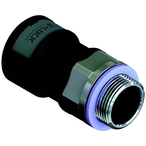 Fränkische Rohrwerke 4891731000 Verschraubung 56.6 mm Schwarz 10 St.