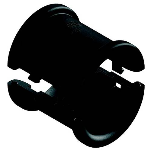 Fränkische Rohrwerke 4892529400 Rohrkapsel Schwarz 6 St.