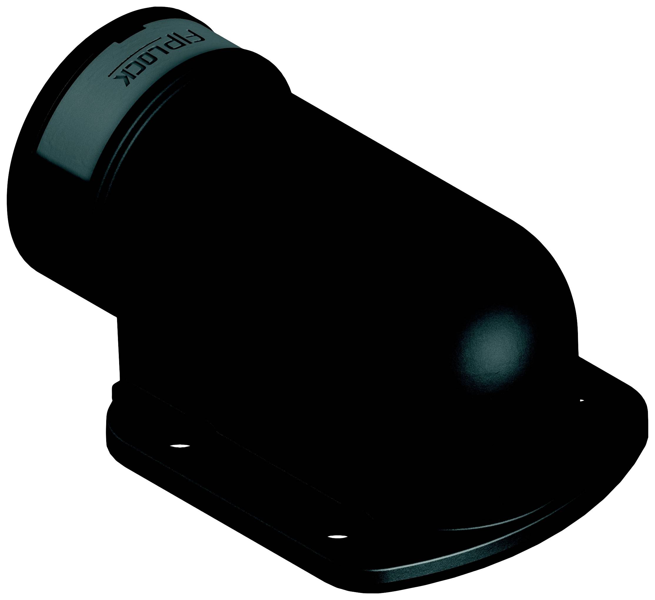 Fränkische Rohrwerke 4890918000 Endstück 101.6 mm Schwarz 6 St.