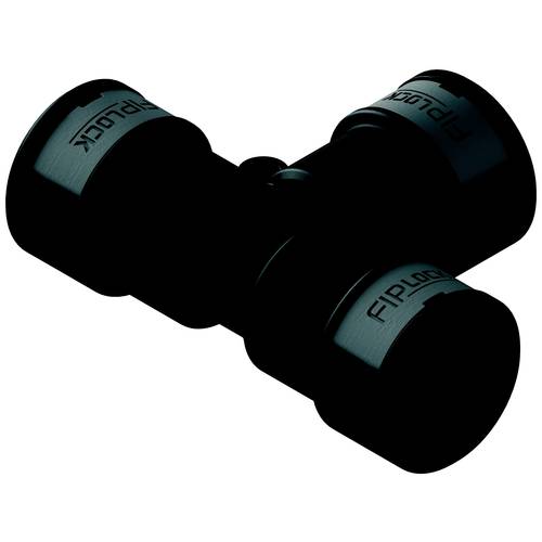 Fränkische Rohrwerke 4891955300 T-Stück Schwarz 6 St.